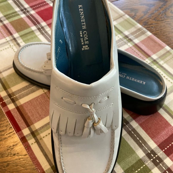 Kenneth Cole Sand Tassle Slip-on Mule Loafers! NWOT, size 8.5! - Picture 3 of 7